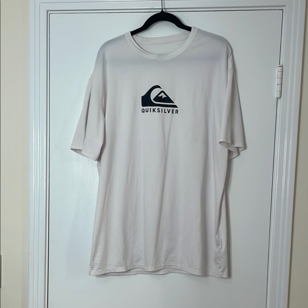 Quiksilver White Men's T-Shirt